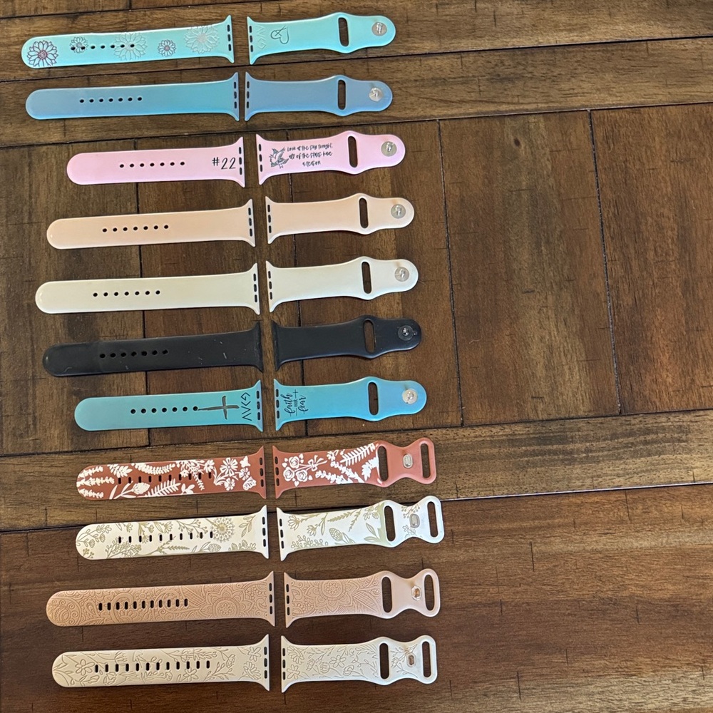 Colorful Apple Watch Bands Set